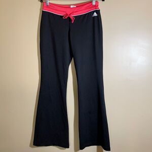 Adidas Black & Pink Yoga Active Pants